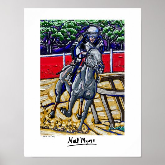 "Seize the Gray" Poster (Vorne)