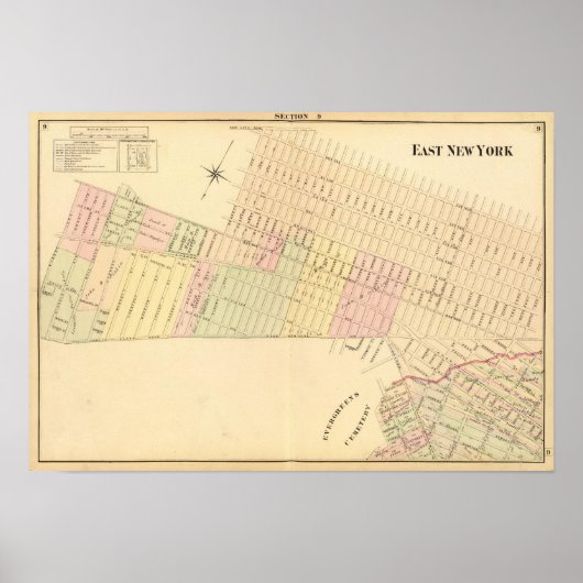 Sek. 9 East New York Poster (Vorne)