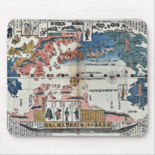Sekai bankoku nihon yori kaijorisu ojo jinbutsu mousepad