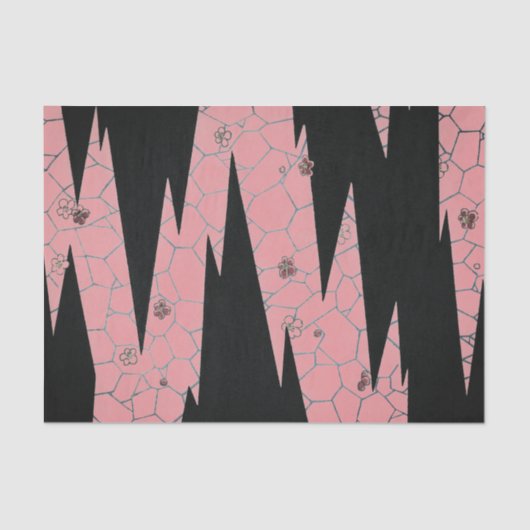 SEKAI JAPANESE WOODBLOCK DRUCKTissue Paper Seidenpapier (Vorderseite)