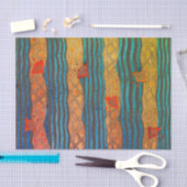 SEKAI JAPANISCHES WOODBLOCK DRUCK Seidenpapier (Handwerk)