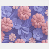 Sekar Peliatan Relief Fleecedecke (Vorderseite (Horizontal))
