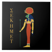 SEKHMET ÄGYPTISCHE GÖTTIN-FLIESE