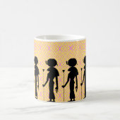 Sekhmet: Ägyptische Göttin Silhouette & Symbol Verwandlungstasse (Mittel)