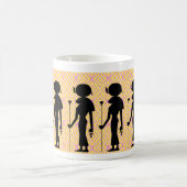 Sekhmet: Ägyptische Göttin Silhouette & Symbol Verwandlungstasse (Mittel)