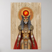 Sekhmet: Ägyptische Löwengöttin Poster (Vorne)