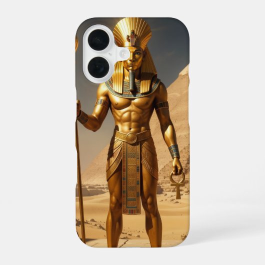 Sekhmet – Lion-Headed War Goddess´1 iPhone 16 Hülle (Rückseite)