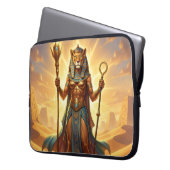 Sekhmet – Lion-Headed War Goddess´3 Laptopschutzhülle (Vorderseite Links)