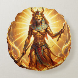 Sekhmet – Lion-Headed War Goddess´4 Rundes Kissen