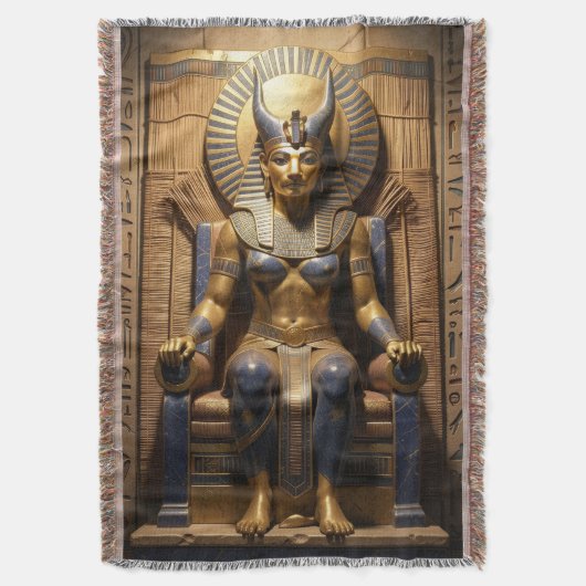 Sekhmet – Lion-Headed War Goddess Decke (Vorderseite Vertikal)