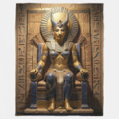 Sekhmet – Lion-Headed War Goddess Fleecedecke (Vorderseite)