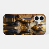 Sekhmet – Lion-Headed War Goddess iPhone 16 Hülle (Rückseite (Horizontal))