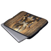 Sekhmet – Lion-Headed War Goddess Laptopschutzhülle (Vorne Knopf)