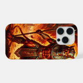 Sekhmet – Löwenköpfige Kriegsgöttin´1 iPhone Hülle (Rückseite (Horizontal))