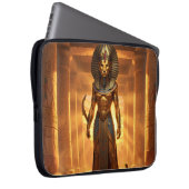 Sekhmet – Löwenköpfige Kriegsgöttin´2 Laptopschutzhülle (Vorne Rechts)