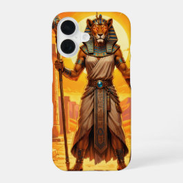 Sekhmet – Löwenköpfige Kriegsgöttin iPhone 16 Hülle