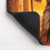 Sekhmet – Löwenköpfige Kriegsgöttin Mousepad (Ecke)