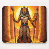 Sekhmet – Löwenköpfige Kriegsgöttin Mousepad (Vorne)