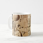 Sekhmet Löwin hieroglyphisch Kaffeetasse (Vorderseite Links)