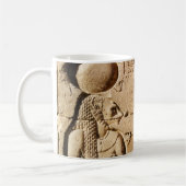 Sekhmet Löwin hieroglyphisch Kaffeetasse (Links)