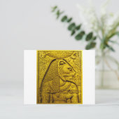 Sekhmet Postkarte (Stehend Vorderseite)