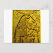 Sekhmet Postkarte (Vorderseite)