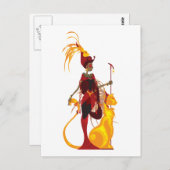 Sekhmet Postkarten (Vorne/Hinten)