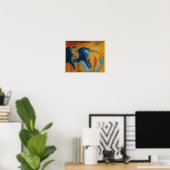 Sekhmet und Thoth Poster (Heimbüro)