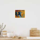 Sekhmet und Thoth Poster (Küche)