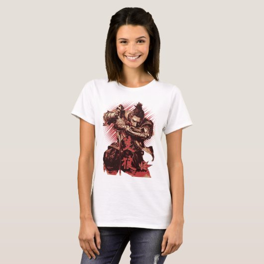 Sekiro Shadows Die Twice T-ShirtSekiro Shadows Die T-Shirt (Vorne ganz)