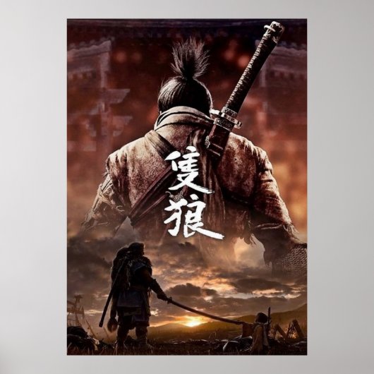 Sekiro Shadows Die zweimal Poster (Vorne)