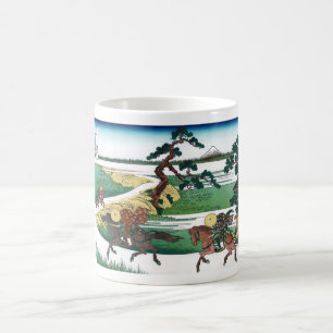 Sekiya-Dorf am Sumida-Fluss Kaffeetasse