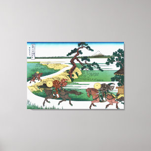 Sekiya Village am Sumida River Leinwanddruck