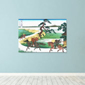 Sekiya Village am Sumida River Leinwanddruck (Insitu (Holzboden))