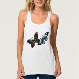 Sekka Butterflies Tank Top