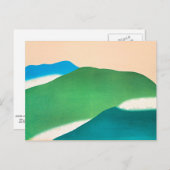 Sekka - Grüne Berge, Kunstmalerei, Postkarte (Vorne/Hinten)