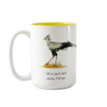 Sekretär Bird Affirmations Two-Tone Coffee Tasse