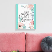 Sekretär der Kirche Stretched Canvas Print Leinwanddruck (Insitu (Wohnzimmer))