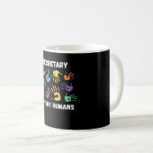 Sekretär Funny Gift für Schulsekretärin Kaffeetasse (VorderseiteRechts)