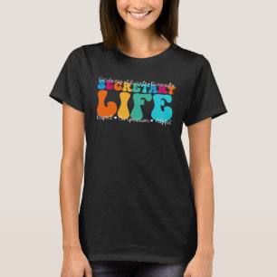 Sekretär für Lebensbewertung Woche zurück zur Schu T-Shirt