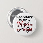 Sekretär Ninja Button (Vorne & Hinten)