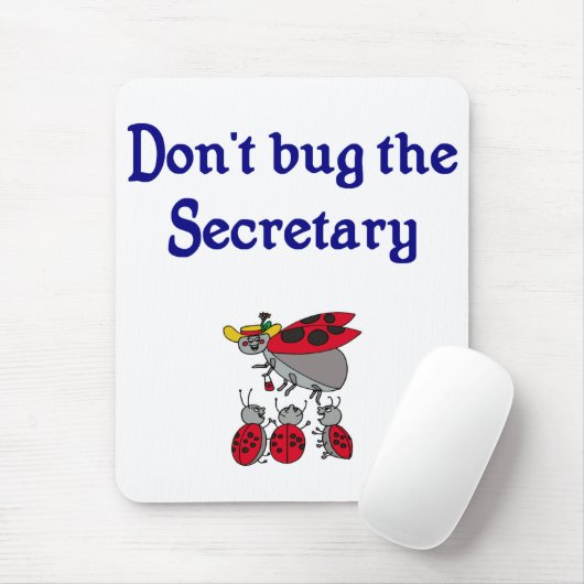 Sekretär oder Admin-Assistent Mousepad (Mit Mouse)