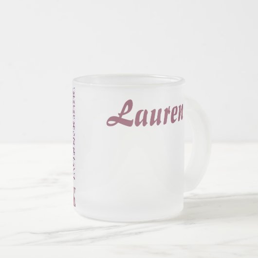 Sekretär-Tasse Mattglastasse (VorderseiteRechts)