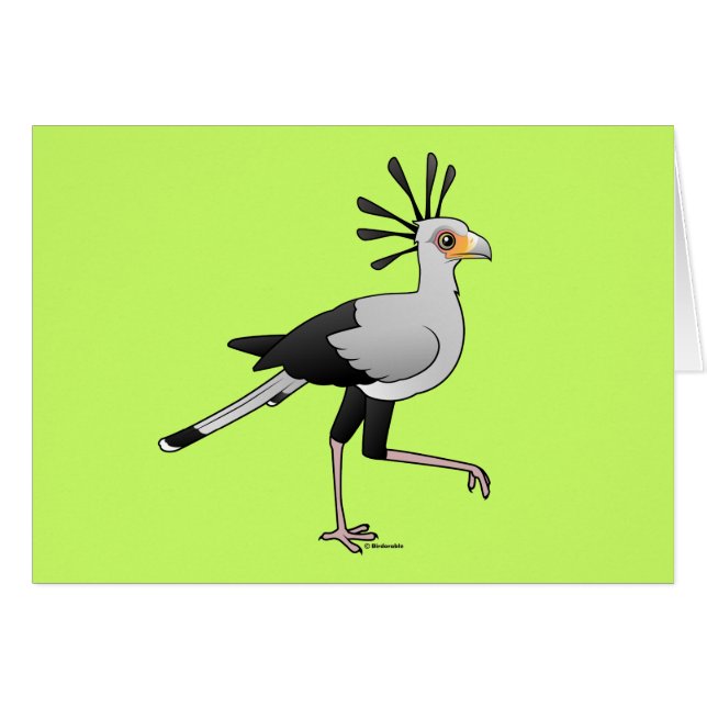 Sekretär Vogel (Vorderseite (Horizontal))