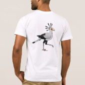 Sekretär Vogel T-Shirt (Rückseite)