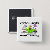 Sekretäre Invented Multi Tasking Button (Vorne & Hinten)