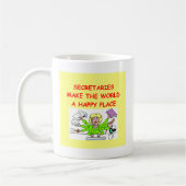 Sekretäre Kaffeetasse (Links)