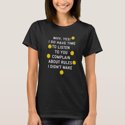 Sekretariat der Coworker Front T-Shirt (Vorderseite)