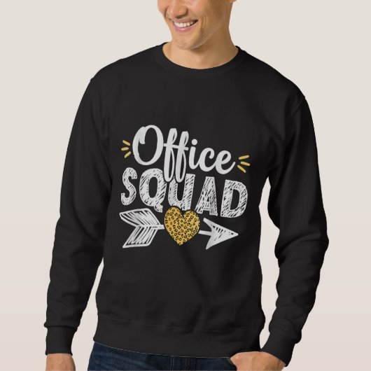 Sekretariat der Leopard School Squad Clerk Apprec Sweatshirt (Vorderseite)