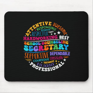 Sekretariat der Schullaufbahnberatung des Heart Sc Mousepad